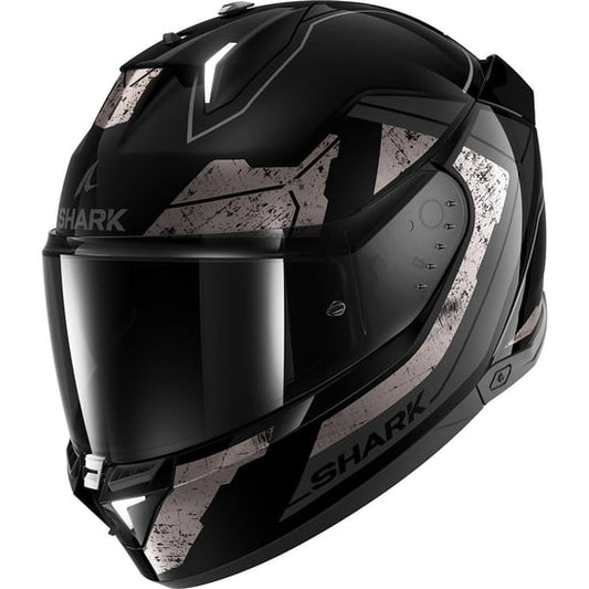 Casco Shark Skwal i3 Rhad Black / Chrom / Anthracite