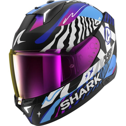 Casco Shark Skwal i3 Speed-Fancy Black / White / Blue