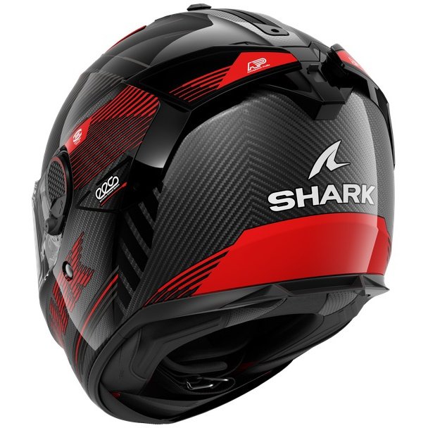 Casco Shark Spartan GT Pro Axium Carbon / Anthracite / Red