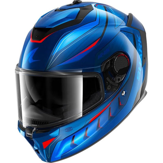Casco Shark Spartan GT Pro Carbon Mekarium Carbon / Blue / Orange