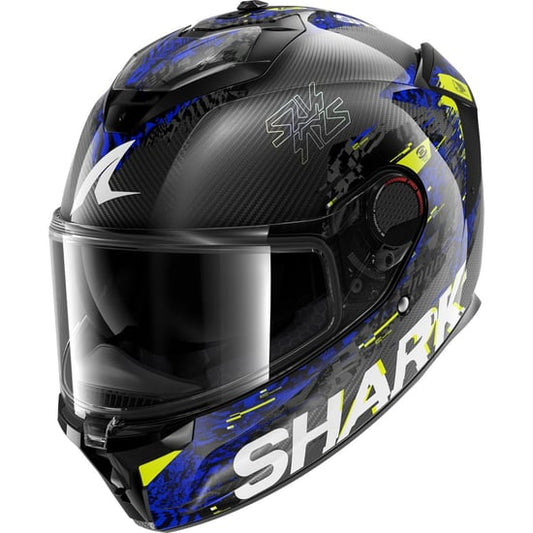 Casco Shark Spartan GT Pro Carbon Speed-Vib Carbon / Anthracite / Blue