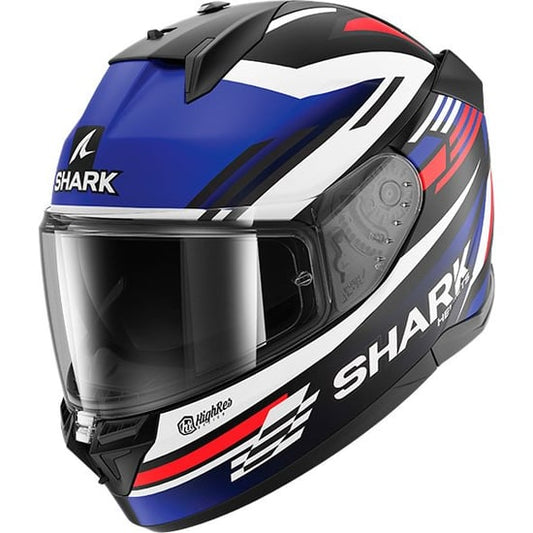Casco Shark D-Skwal 3 Firstlap Matt Black / Blue / Red