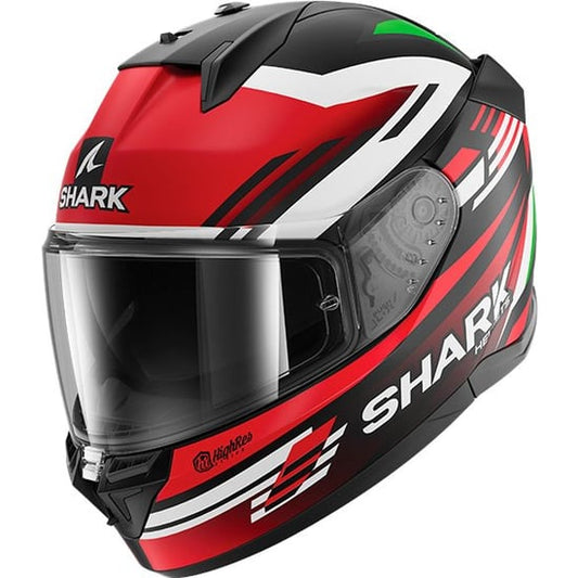 Casco Shark D-Skwal 3 Firstlap Matt Black / Red / Green