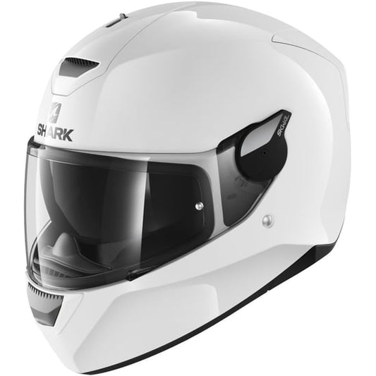 Casco Shark D-Skwal Blank White Azur