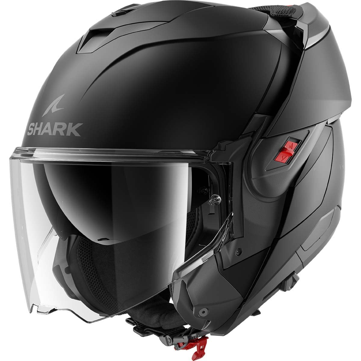 Casco Shark Oxo Blank Matt Black / Anthracite