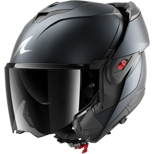 Casco Shark Oxo Dark Shadow Matt Blue / Steel