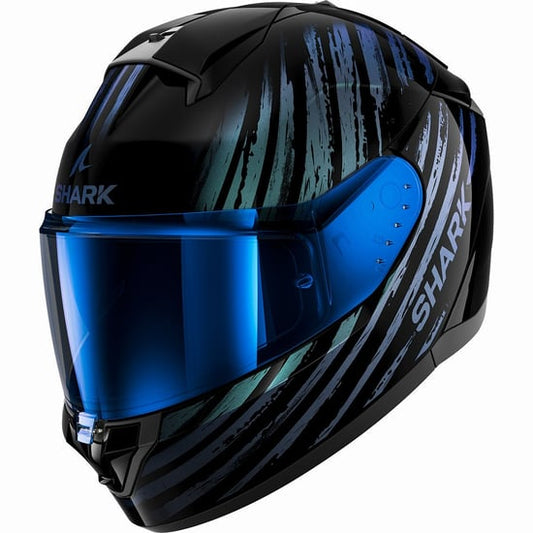 Casco Shark Ridill 2 Assya Black / Glitter / Black