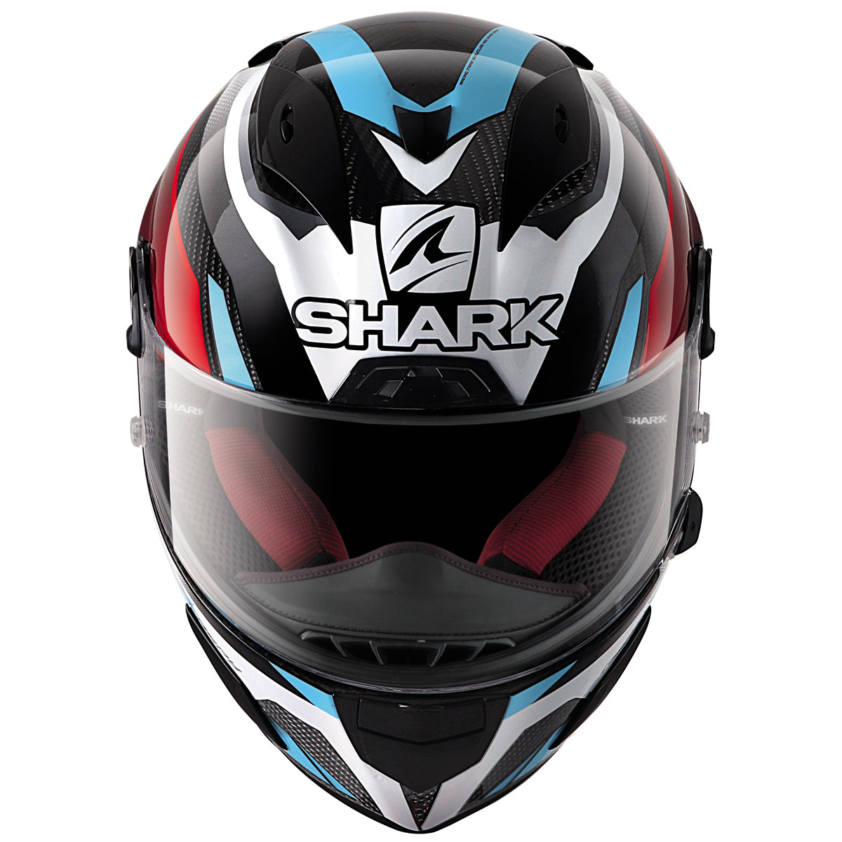 Casco Shark Race-R Pro Carbon Aspy Carbon / Red / Blue