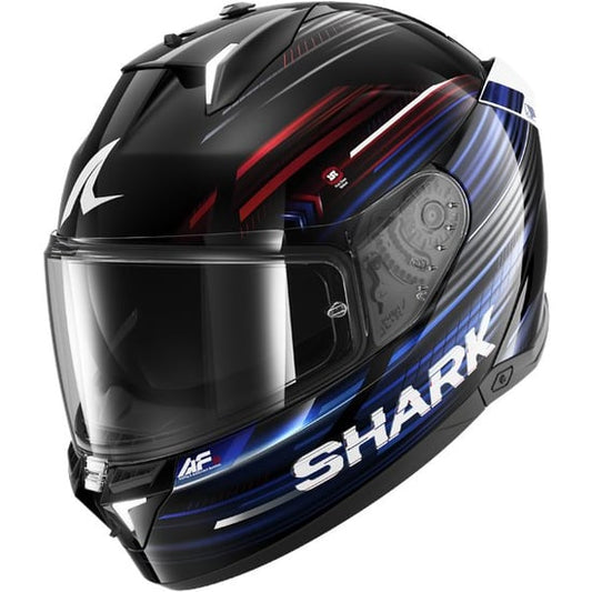 Casco Shark Skwal-i3 Light-Blur Black / Red / Blue