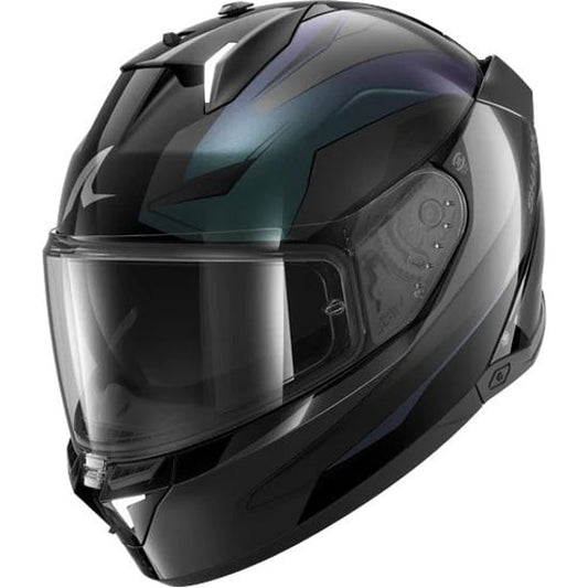 Casco Shark Skwal i3 Mekarium Black / Teal / Anthracite