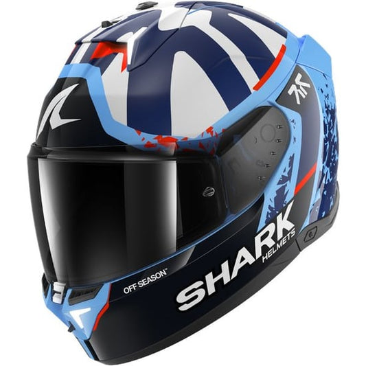Casco Shark Skwal-i3 Replica Raul Fernandez Blue / Blue / White