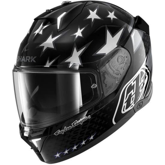 Casco Shark Skwal i3 TLD USA Black / Anthracite / Anthracite