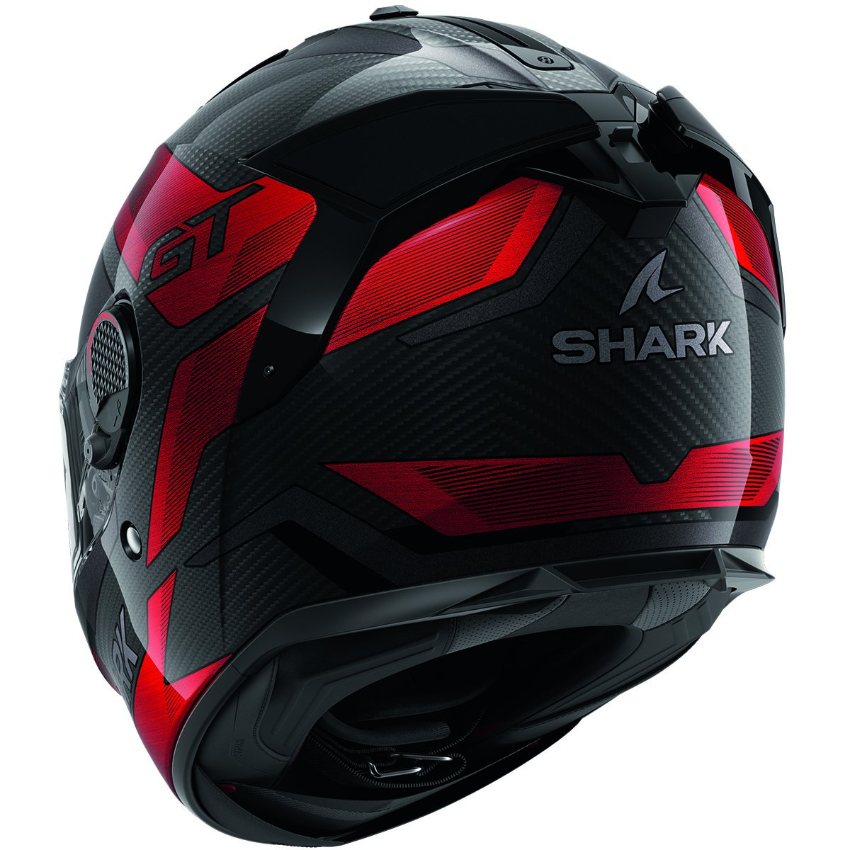 Casco Shark Spartan GT Pro Carbon Ritmo Carbon / Red / Chrom