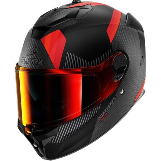 Casco Shark Spartan GT Pro Dokhta MAT Carbon / Orange / Anthracite