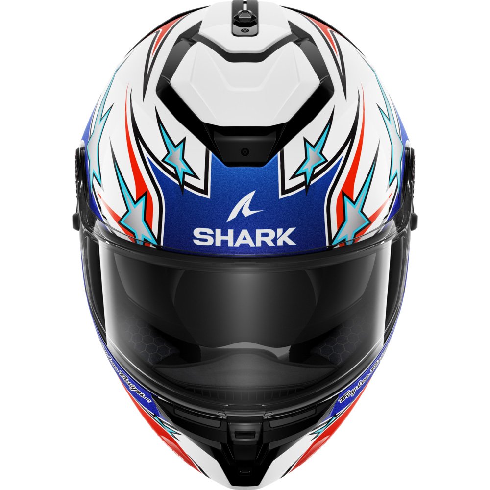 Casco Shark Spartan GT Pro TLD Flagstaff White / Red / Blue