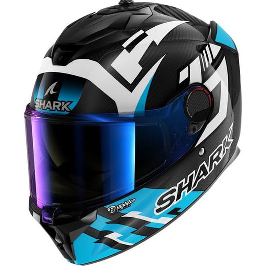 Casco Shark Spartan GT Pro Zarco Track Racer Carbon / White / Blue