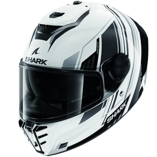 Casco Shark Spartan RS Byhron White / Black / Chrom