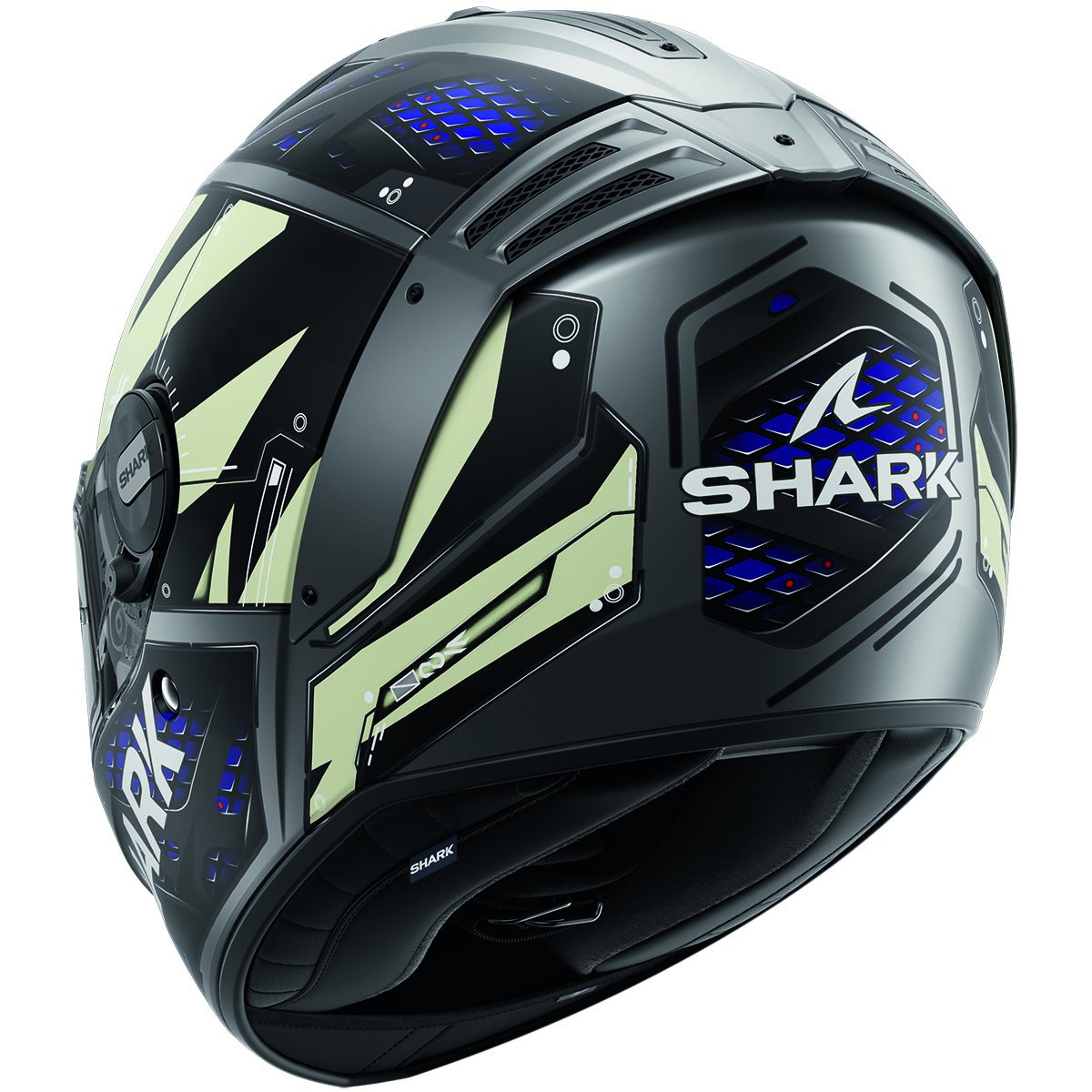 Casco Shark Spartan RS Stingrey Mat Black / White / Blue