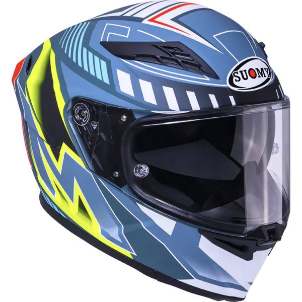 Casco Suomy Stellar 2 DeepSpace Matt Black / Blue