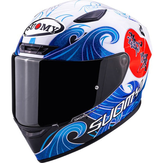 Casco Suomy Track-1 Waves White