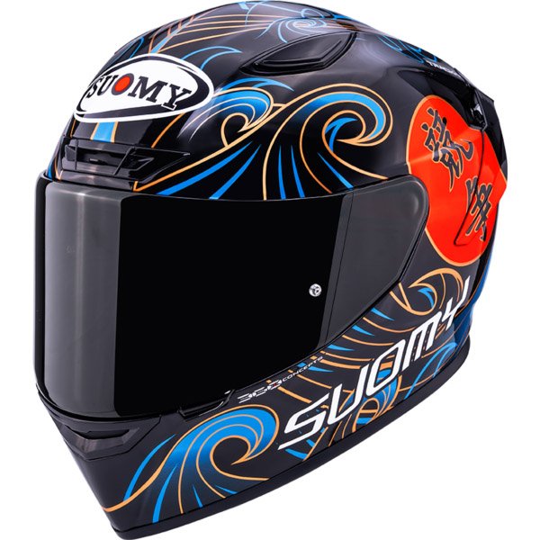 Casco Suomy Track-1 Waves Black