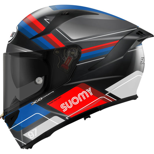 Casco Suomy Speedstar 2 Vantage Matt Black / Blue