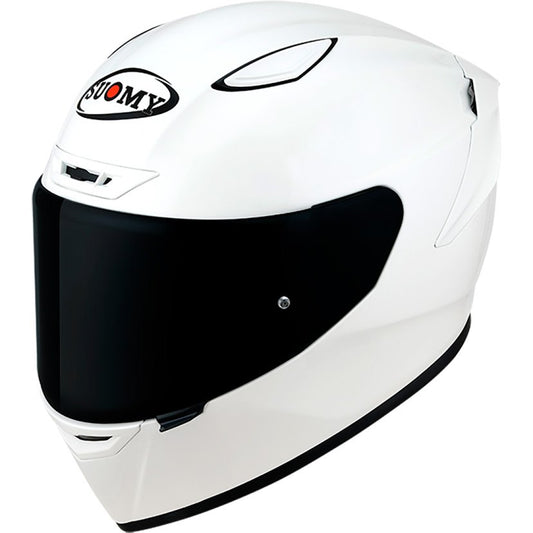 Casco Suomy Track-1 Plain White